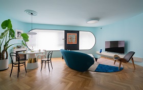 112㎡ | 独立有思想，坚定而温柔，这就是设计师所诠释的新女性主义空间